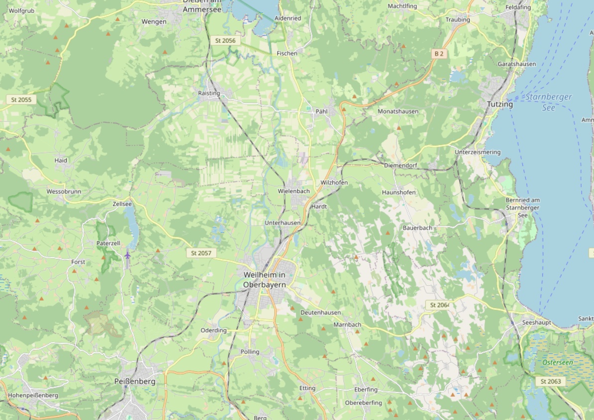 Map location